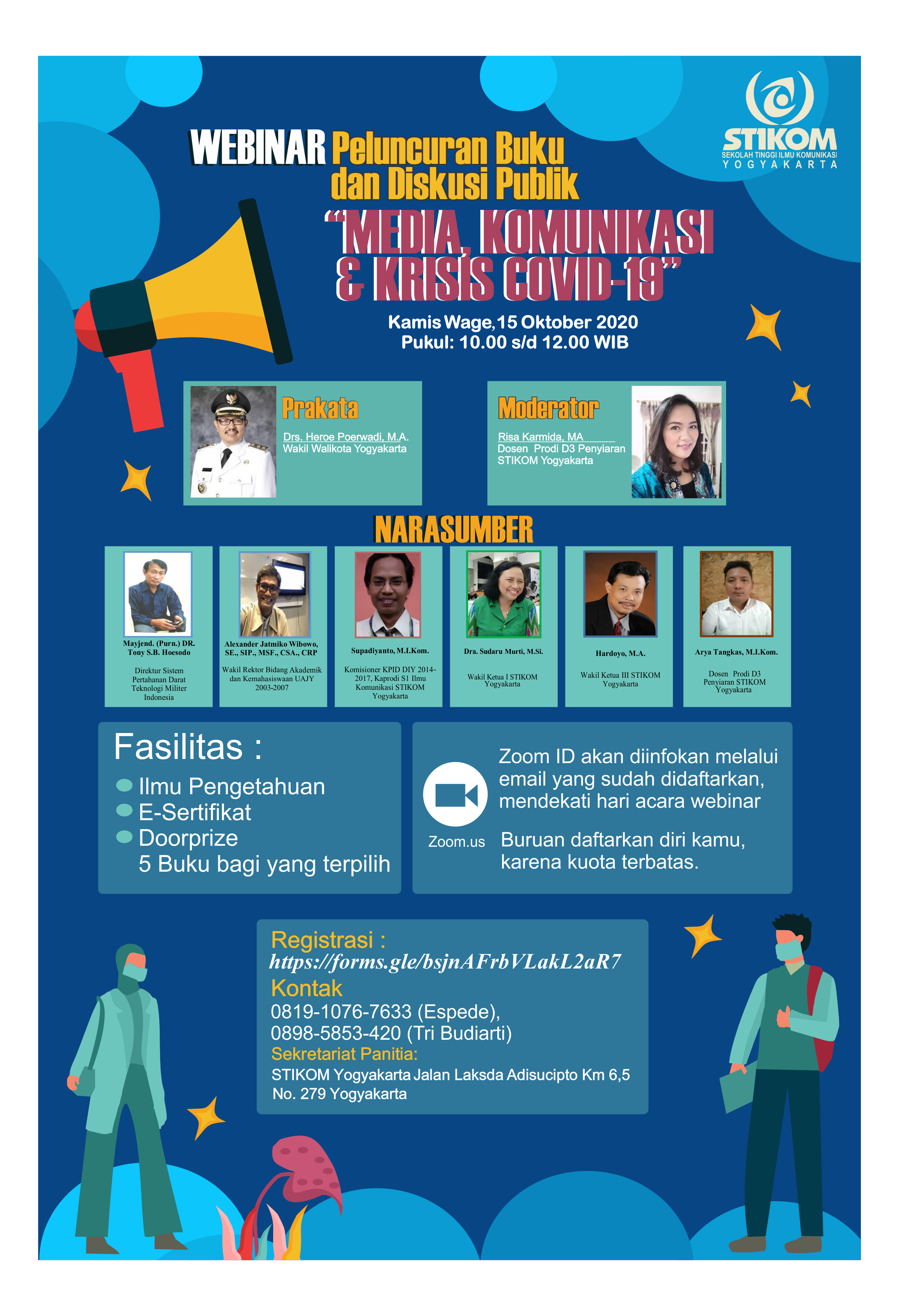 Diskusi Publik: MEDIA, KOMUNIKASI, DAN KRISIS COVID-19 Bisa Diakses via Youtube: https://youtu.be/hSWQicJhXdM